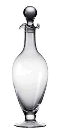 DARTINGTON CRYSTAL RACHAEL FOOTED DECANTER